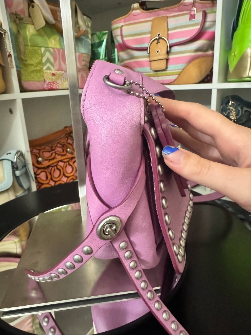 Coach Rivet Dakotah 15 Crossbody - Picture 4 of 11